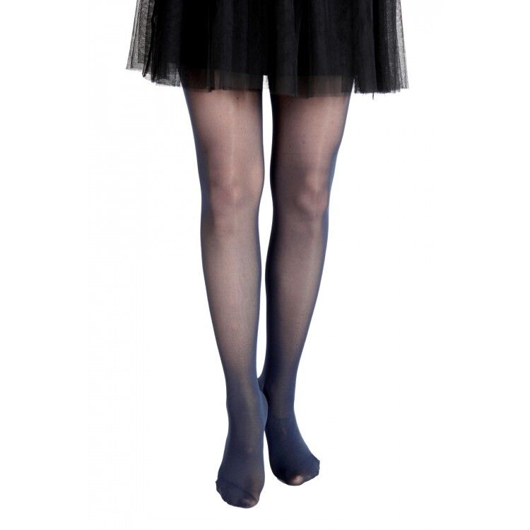 ECOCARE 40 DEN navy blue tights for children, showcasing sustainable NILIT® Ecocare nylon yarn with a comfortable fit.