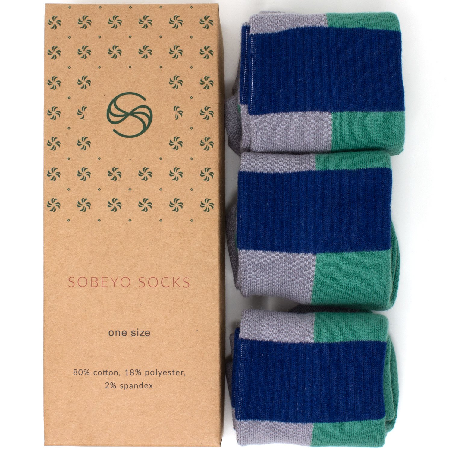 A pack of three No Show Performance Athletic Socks in vibrant colors including Teal, Magenta, and Green, showcasing their seamless design and cushioned features.