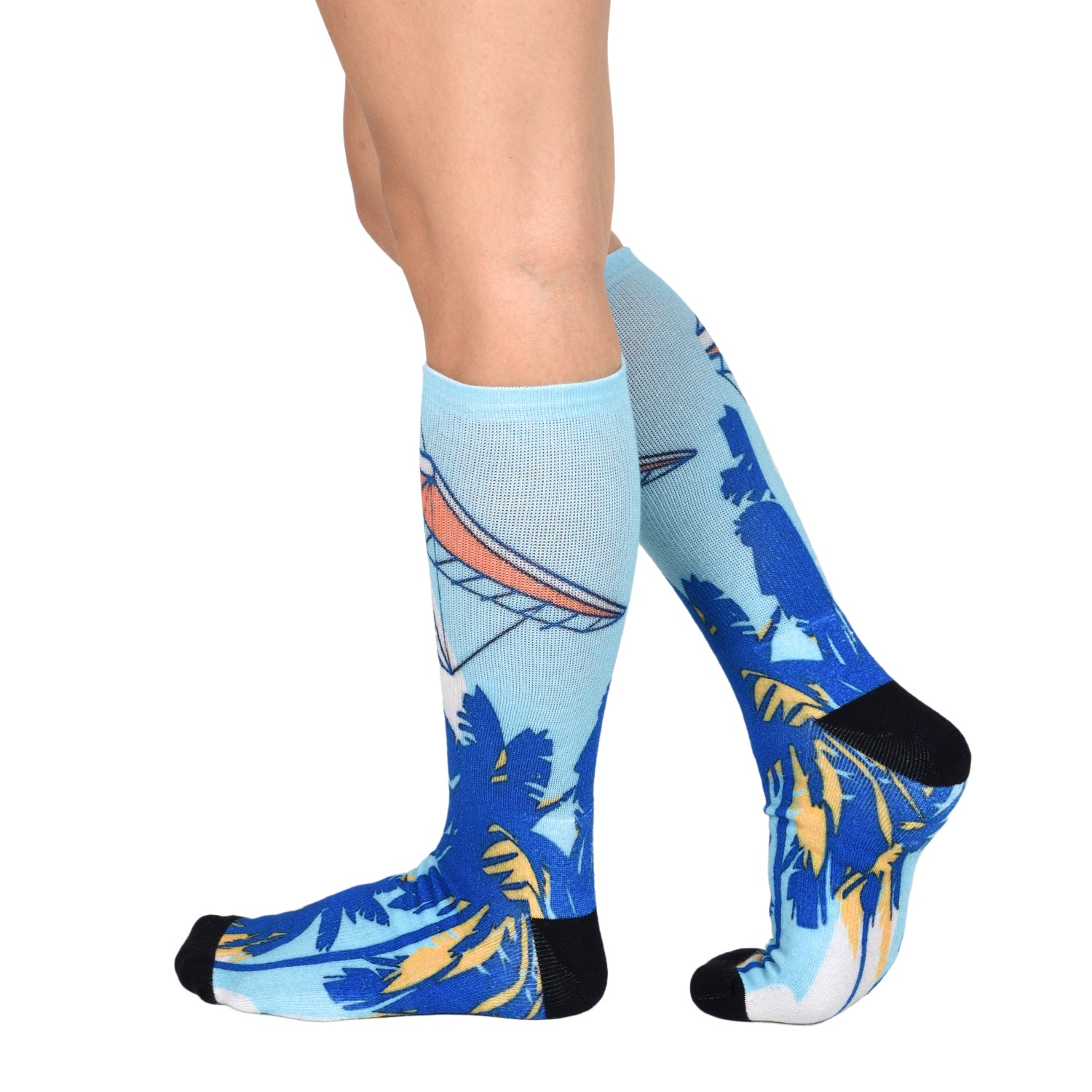 Main Men & Women's CoolMax Knee-High Socks, Nature Inspired Collection for image