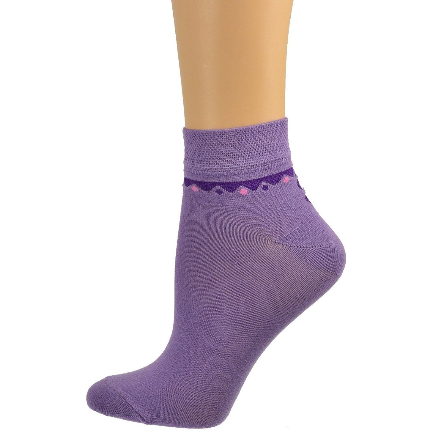 A pack of four pairs of women's low cut socks in various colors made from bamboo fabric, showcasing their soft texture and vibrant hues.