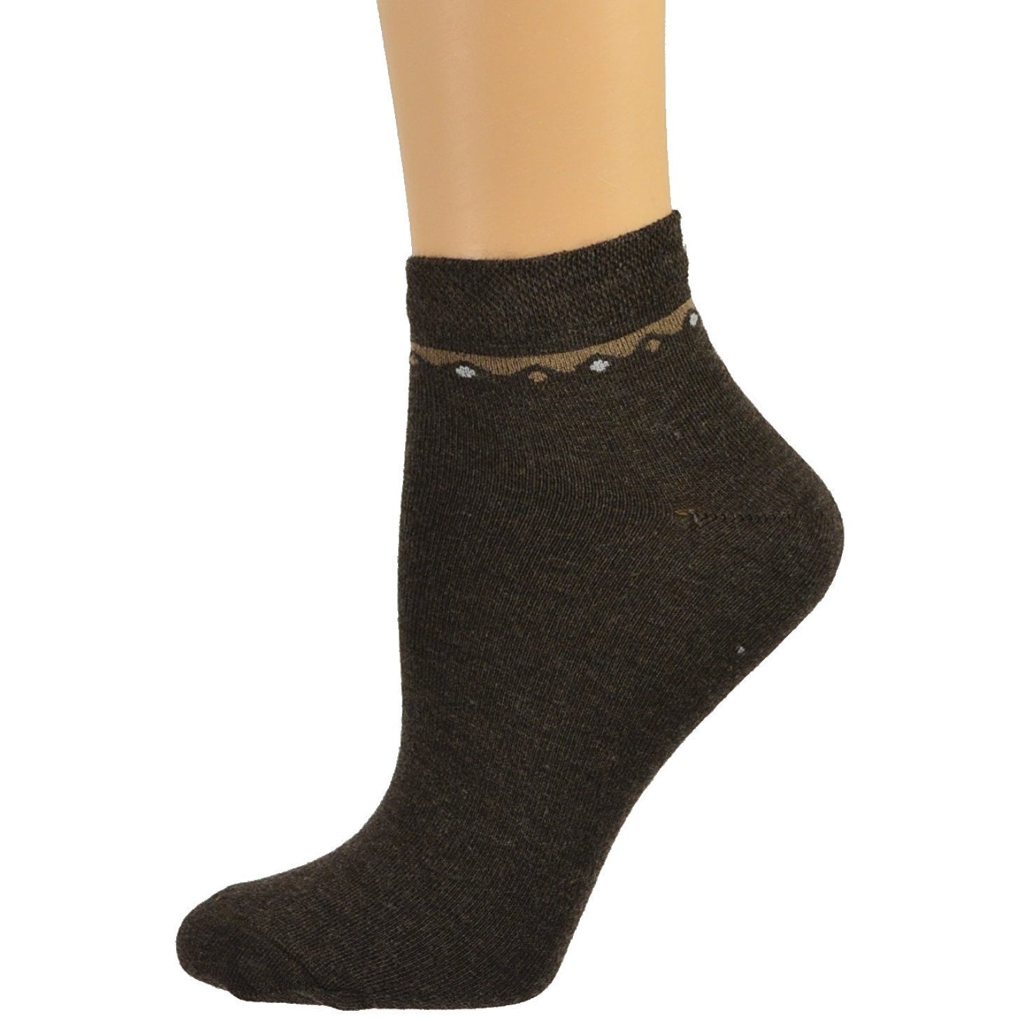 A pack of four pairs of women's low cut socks in various colors made from bamboo fabric, showcasing their soft texture and vibrant hues.