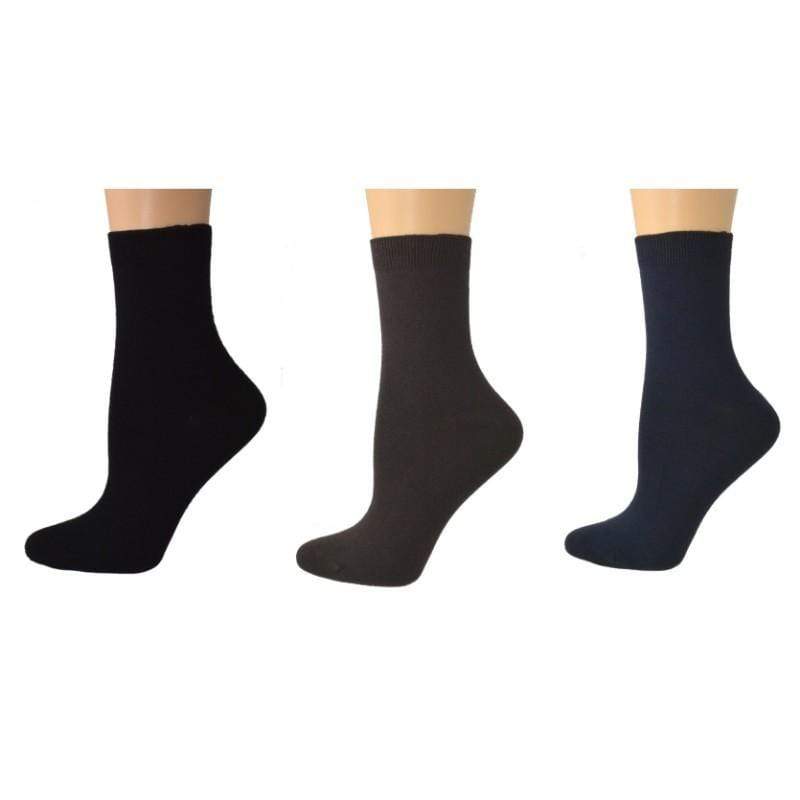 A set of three pairs of Women's Low Cut Bamboo Quarter Shorties in various colors, showcasing their soft texture and low cut design.