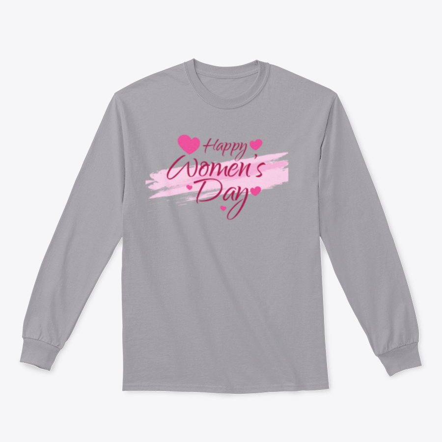 A stylish 8 March International Women's Day T-shirt design featuring a classic fit, made from 100% cotton, perfect for celebrating women's achievements.