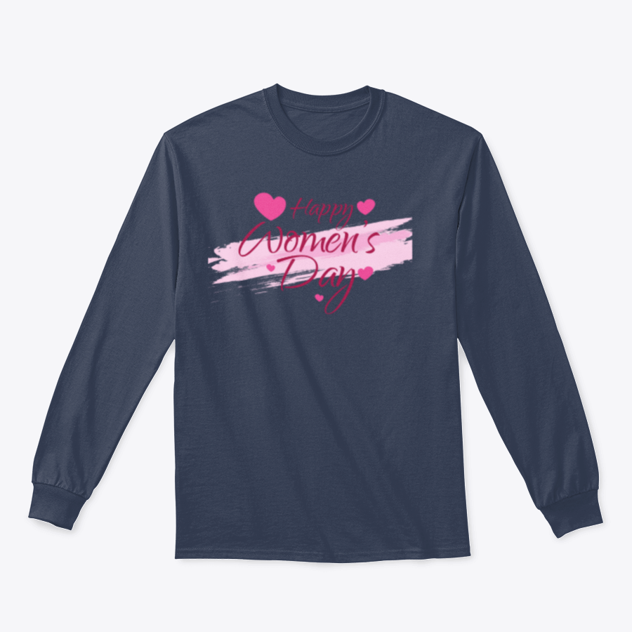 A stylish 8 March International Women's Day T-shirt design featuring a classic fit, made from 100% cotton, perfect for celebrating women's achievements.