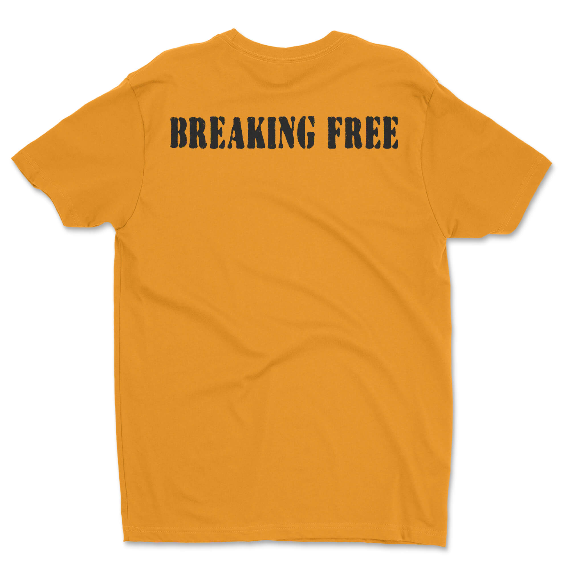 Breaking Free Tee featuring Indigenous artwork, showcasing cultural pride and comfort.