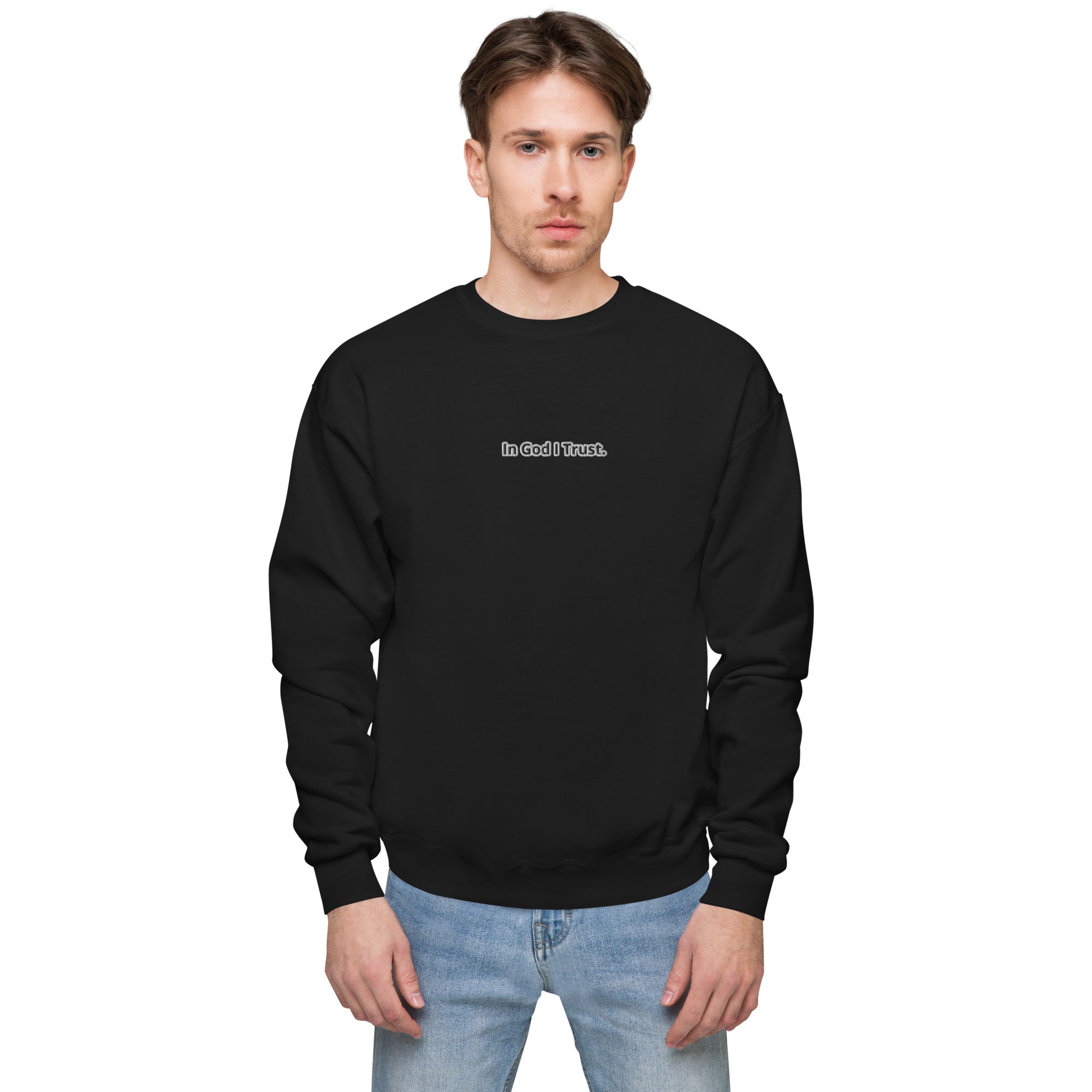 CHBS Unisex fleece sweatshirt in various colors, showcasing its soft fabric and stylish design.