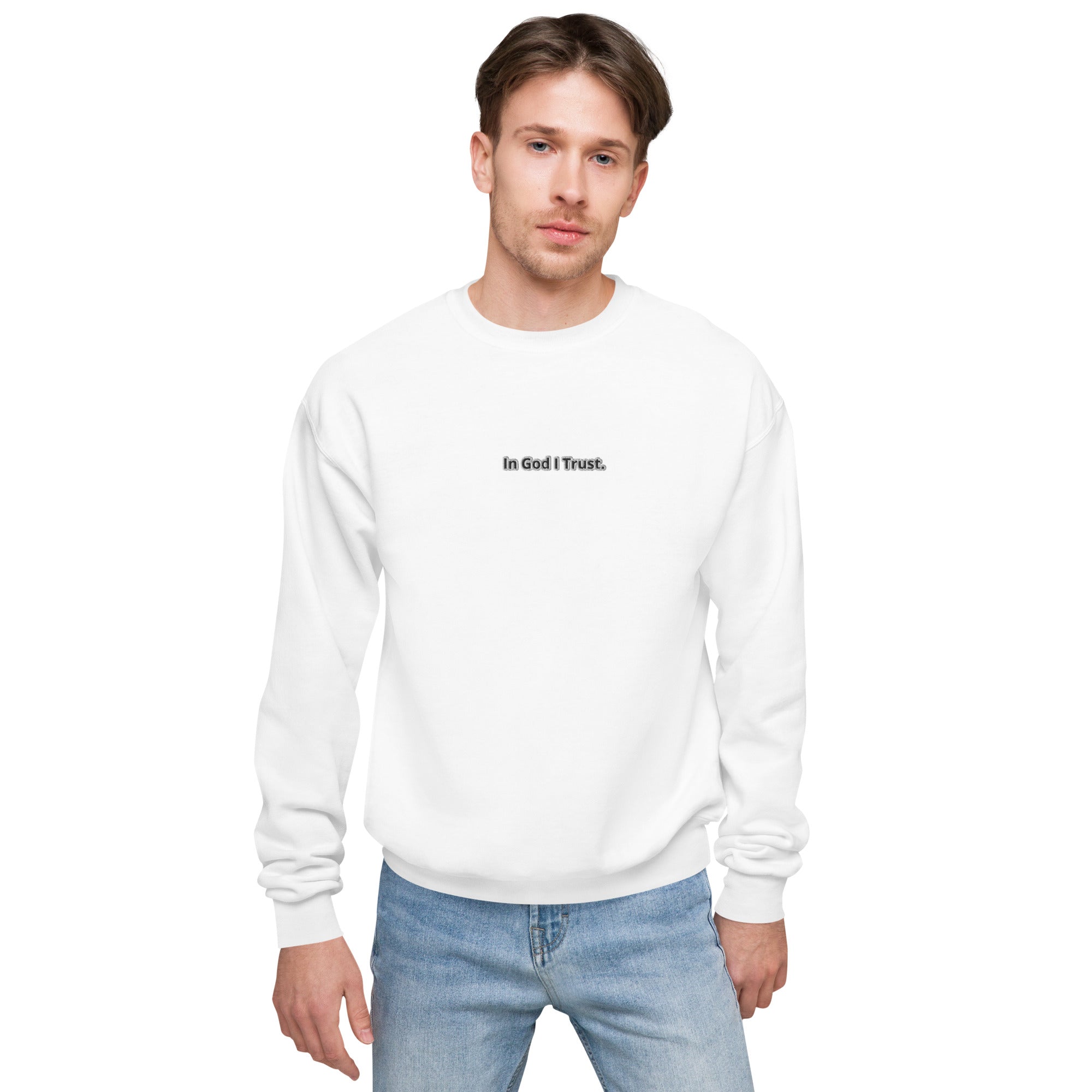 CHBS Unisex fleece sweatshirt in various colors, showcasing its soft fabric and stylish design.