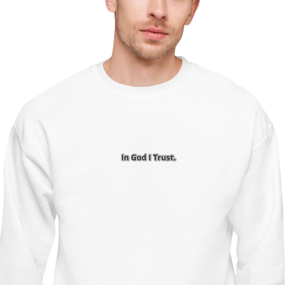 CHBS Unisex fleece sweatshirt in various colors, showcasing its soft fabric and stylish design.