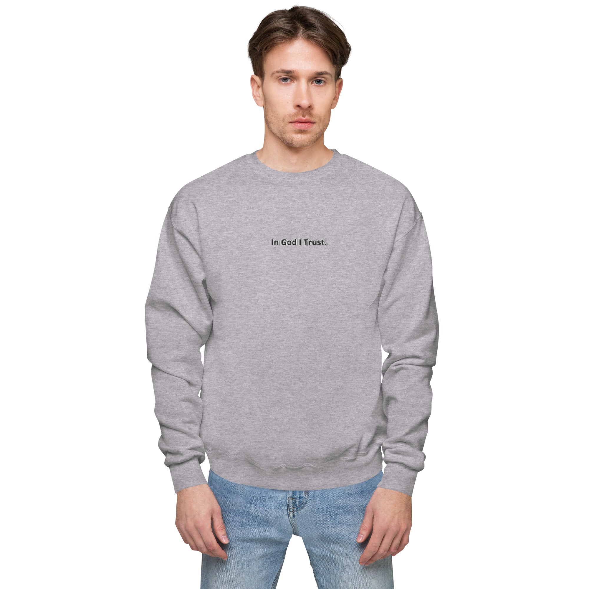 CHBS Unisex fleece sweatshirt in various colors, showcasing its soft fabric and stylish design.
