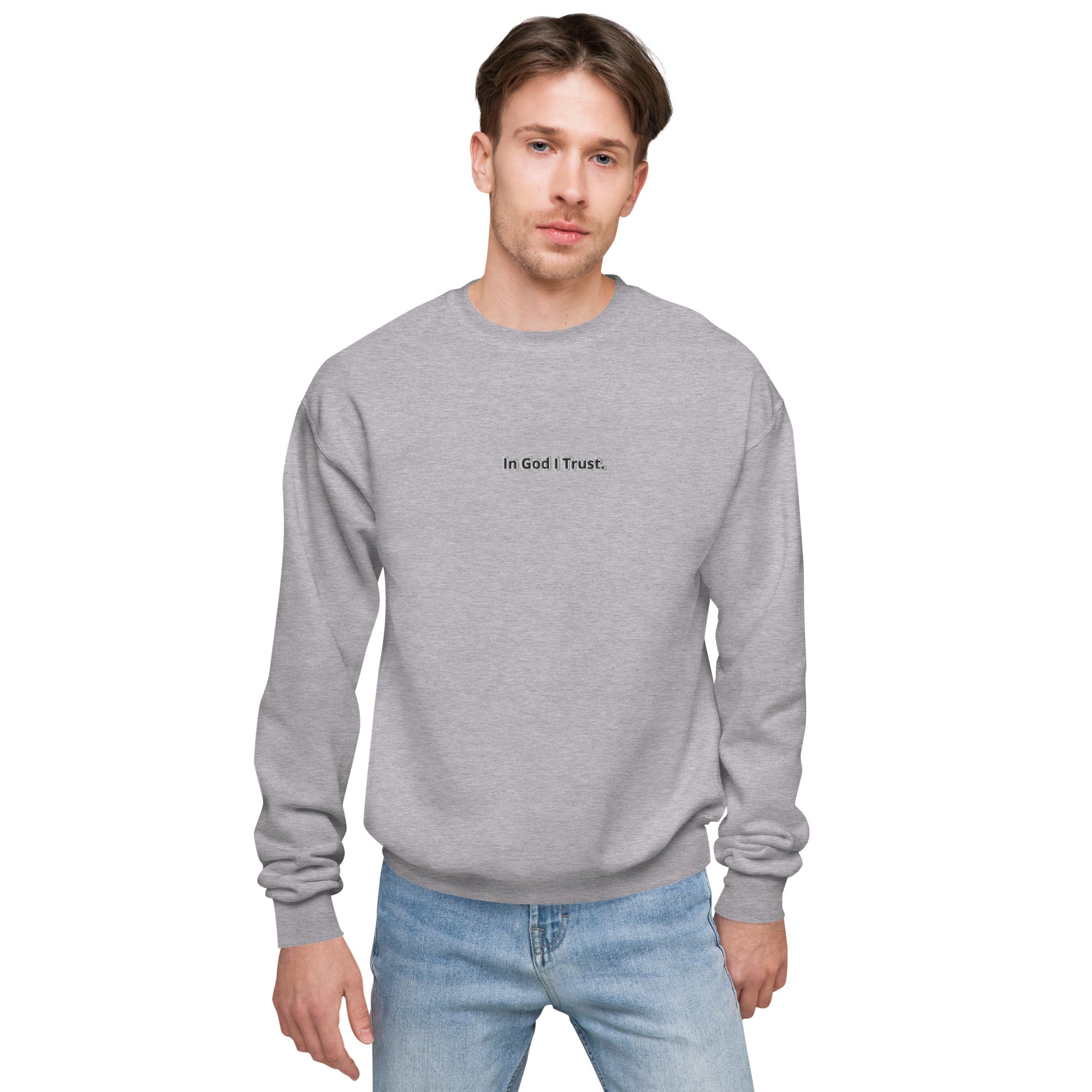 CHBS Unisex fleece sweatshirt in various colors, showcasing its soft fabric and stylish design.