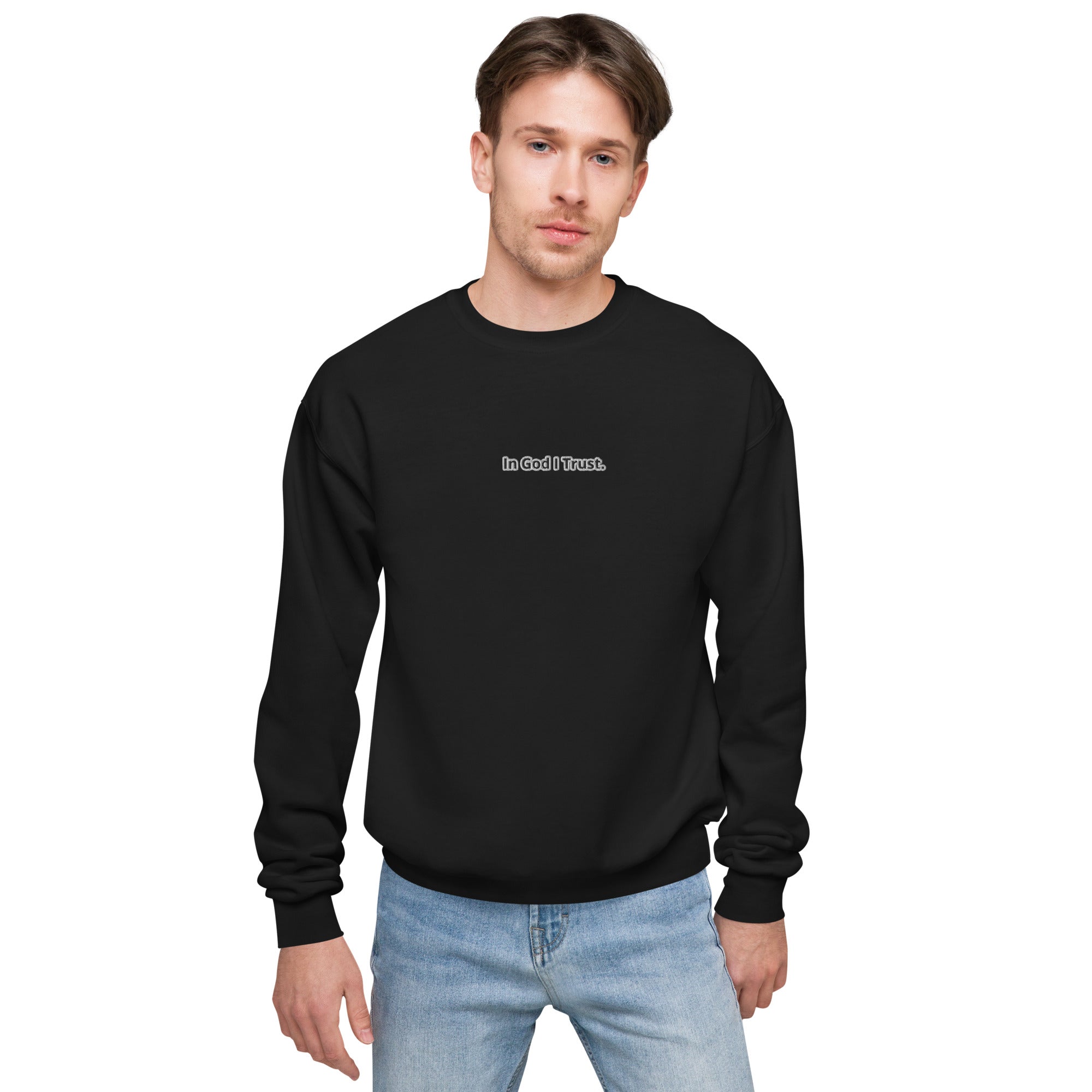 CHBS Unisex fleece sweatshirt in various colors, showcasing its soft fabric and stylish design.