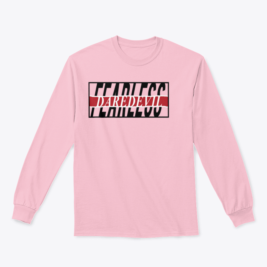 Fearless Slogan T-shirt featuring a Torn Paper Effect graphic design, showcasing a stylish and bold illustration on a comfortable cotton fabric.