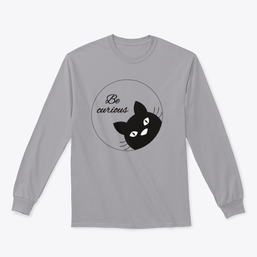 A cute black cat face cartoon character design on a greeting card, showcasing its playful and charming features.