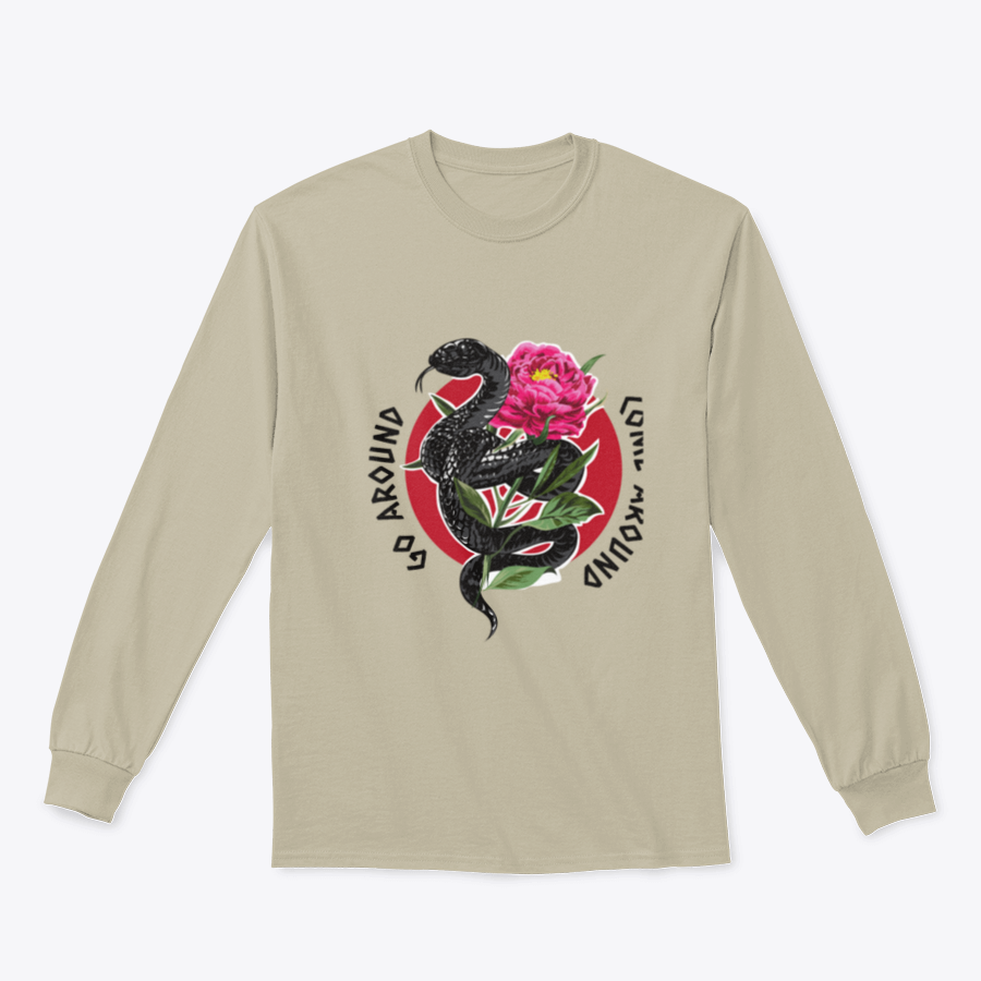 A stylish t-shirt featuring a flower illustration with a slogan, made from 100% cotton, showcasing a classic fit and midweight fabric.