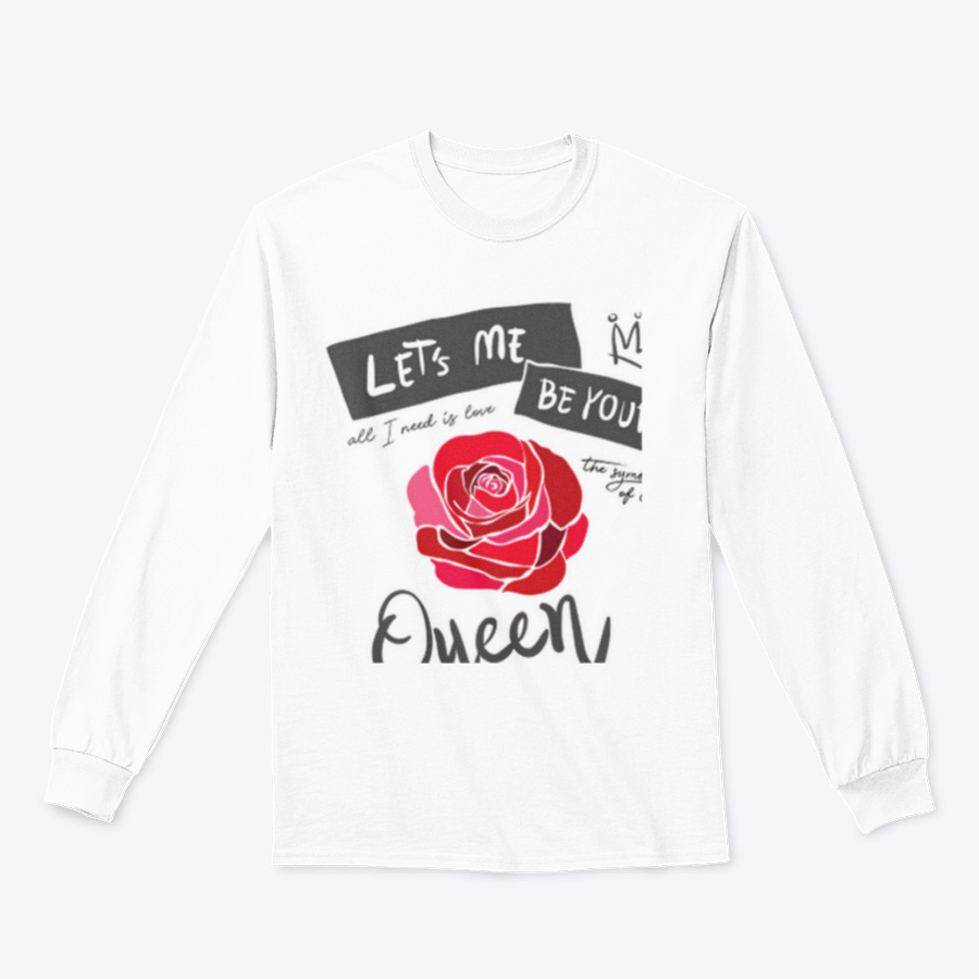 Typography With Rose T-shirt Design featuring a stylish graphic and comfortable fit, made from high-quality cotton.