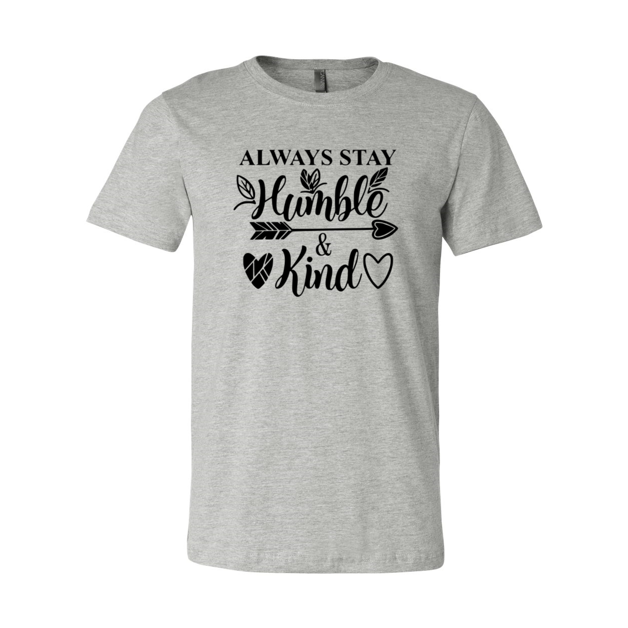 Unisex Always Stay Humble And Kind Shirt in various colors, showcasing its soft fabric and stylish design.