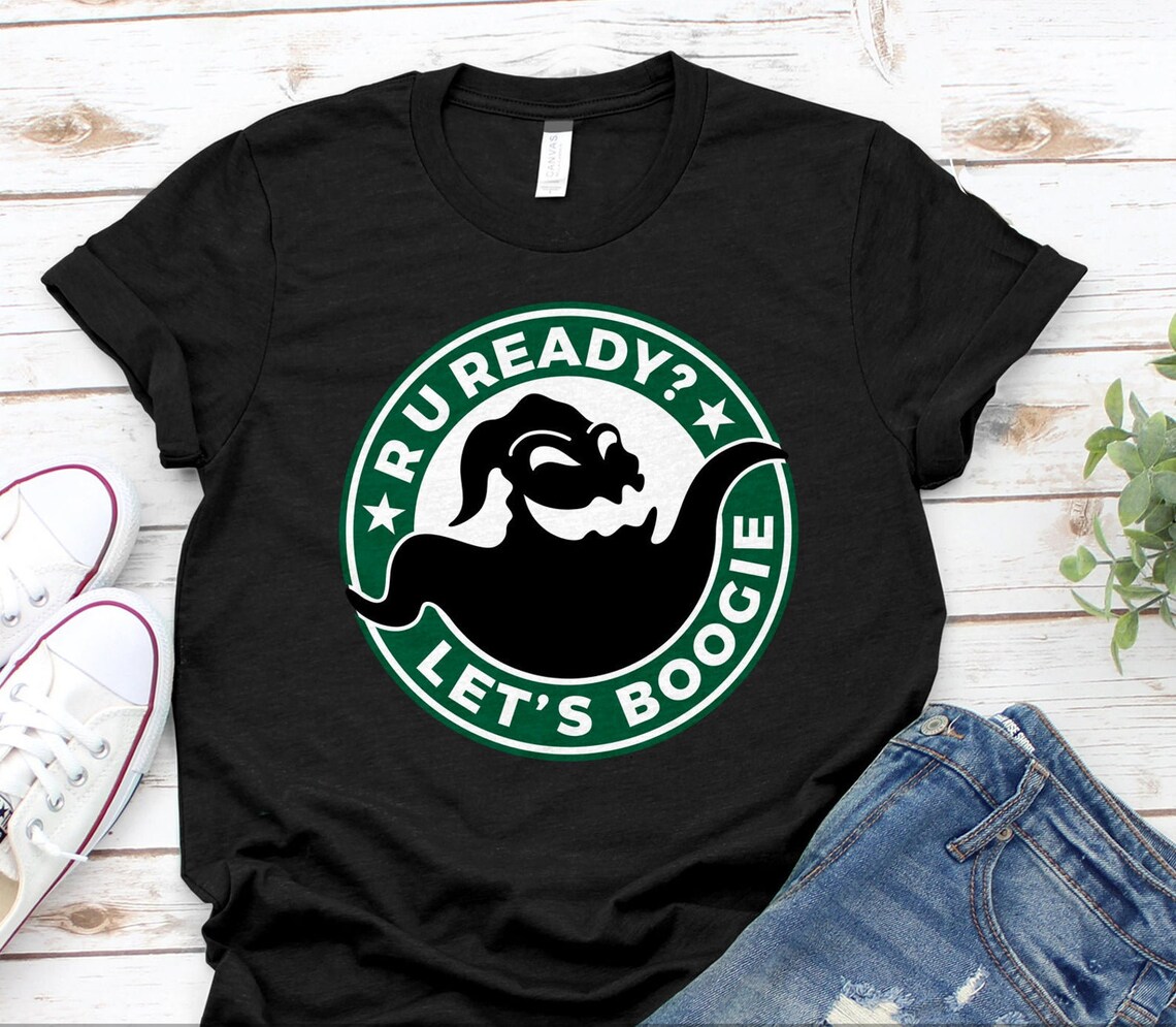 Are u Ready Lets Boogie Halloween T-shirt made of premium ring spun cotton with a vibrant print design.