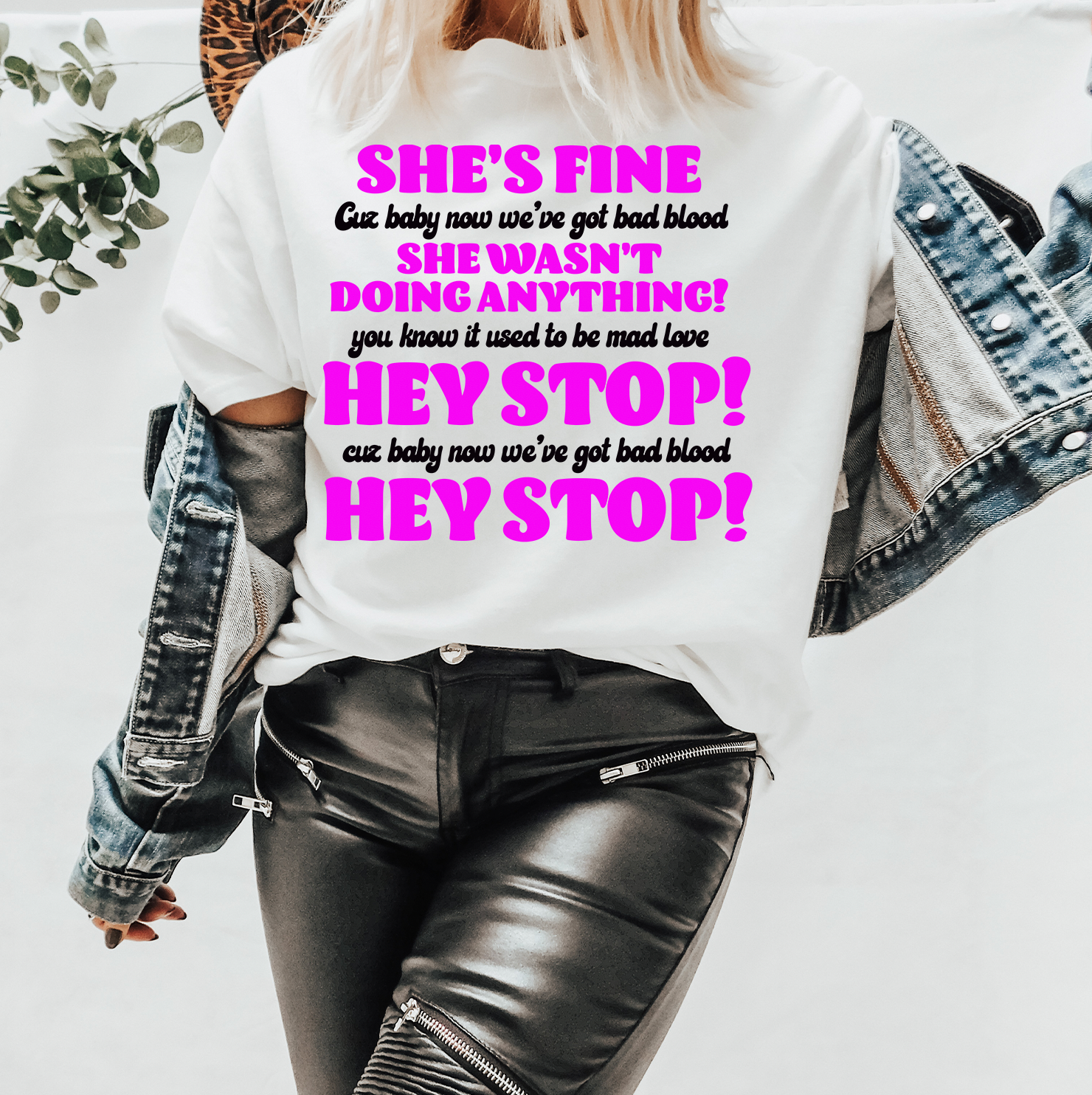 Bad Blood Unisex T-shirt featuring vibrant graphic design and soft fabric, perfect for casual wear.