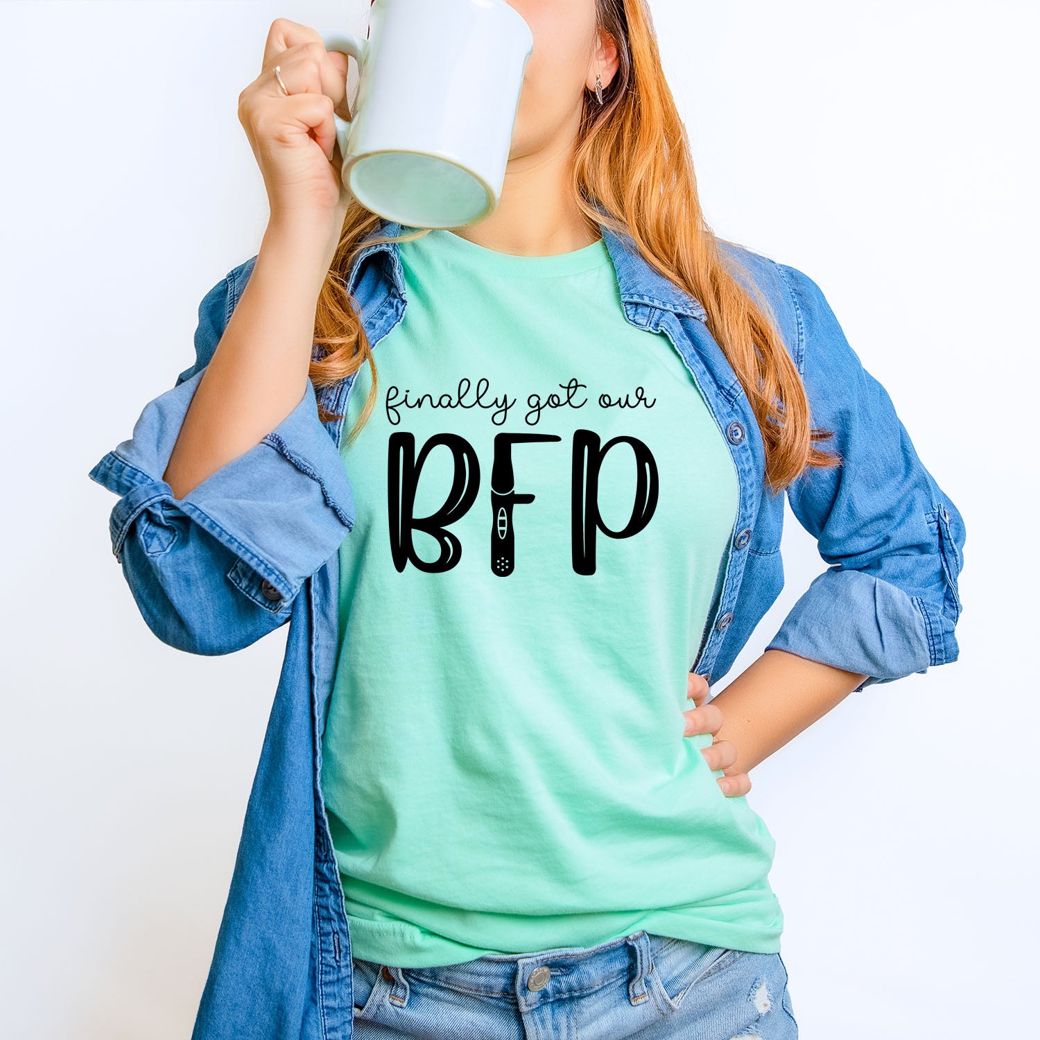 BFP Unisex T-shirt featuring vibrant DTG printing on a soft fabric, displayed on a neutral background.