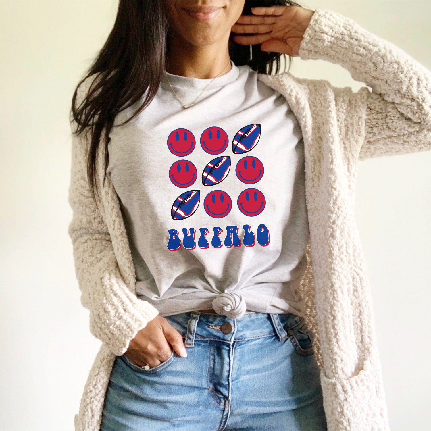 Buffalo Zubaz Football Slot Machine Unisex T-shirt featuring vibrant colors and unique design, perfect for football fans.