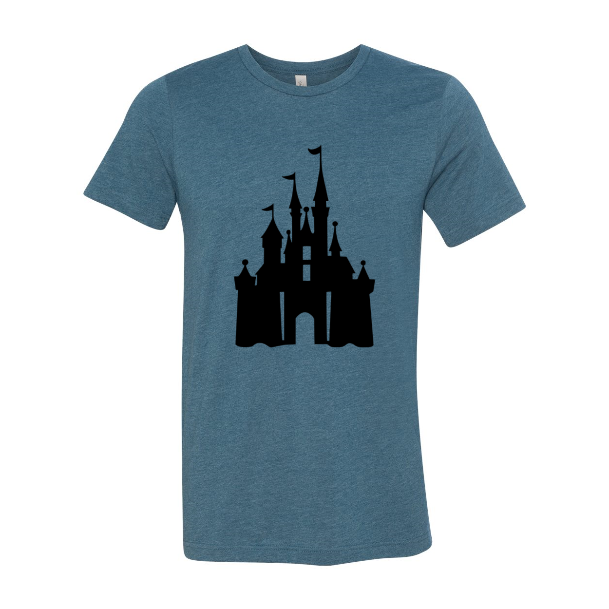 A comfortable unisex Disney Land Shirt in various colors, showcasing its soft fabric and classic crew neck design.