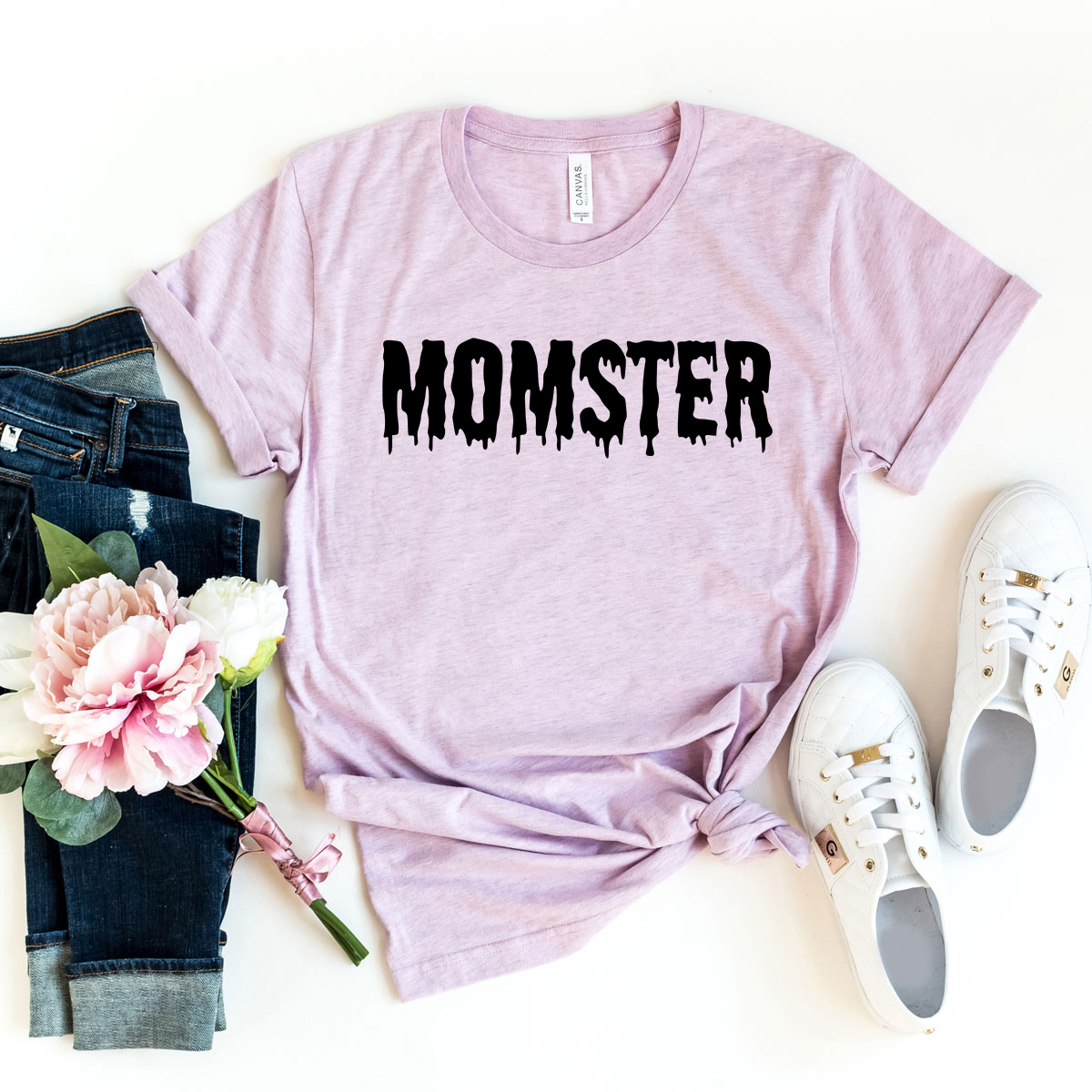 DT0135 Momster Shirt in various colors, showcasing its comfortable fit and high-quality print.