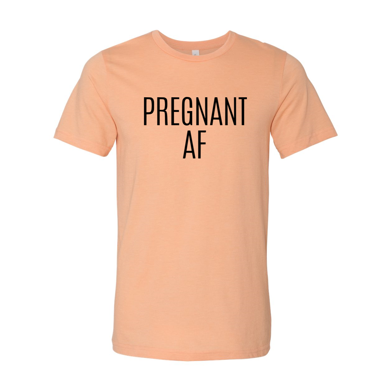 DT0151 Pregnant AF Shirt in various colors, showcasing its soft fabric and stylish design, perfect for expecting mothers.