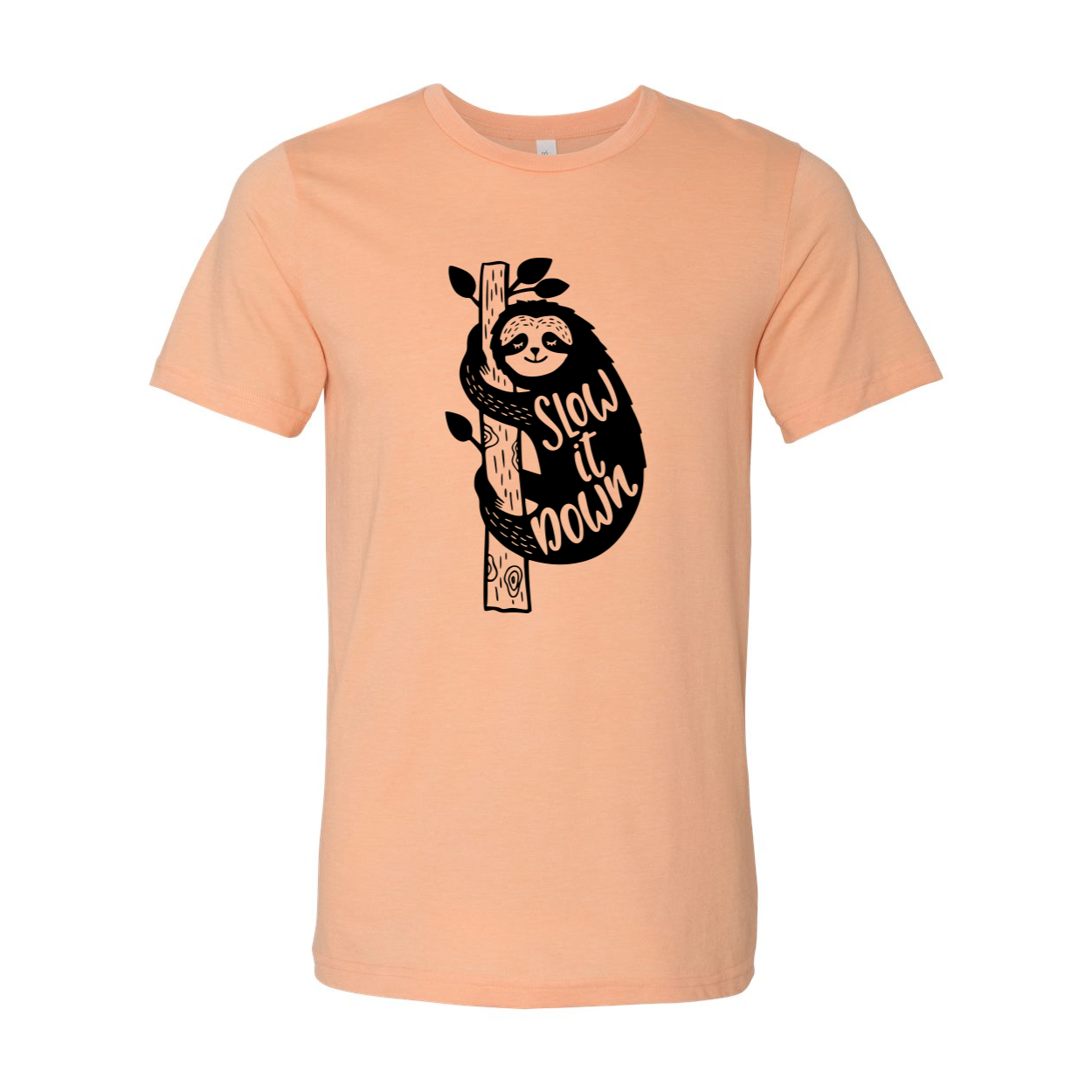 DT0173 Slow It Down Shirt in various colors, showcasing its soft fabric and classic crew neck design.