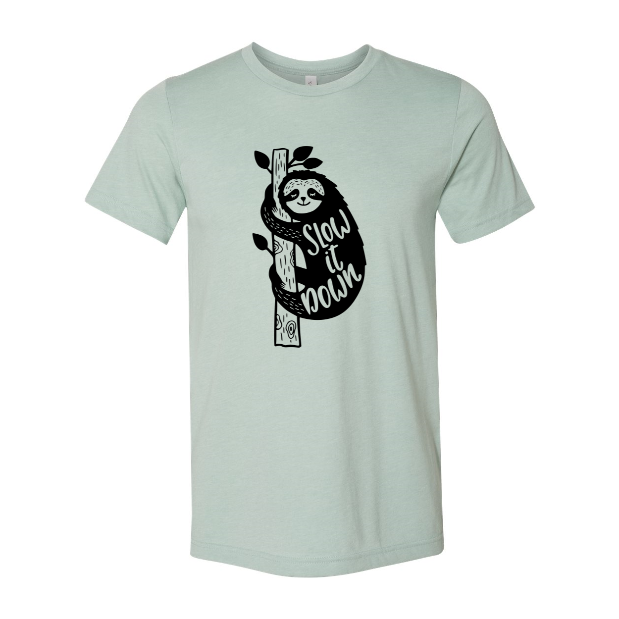 DT0173 Slow It Down Shirt in various colors, showcasing its soft fabric and classic crew neck design.