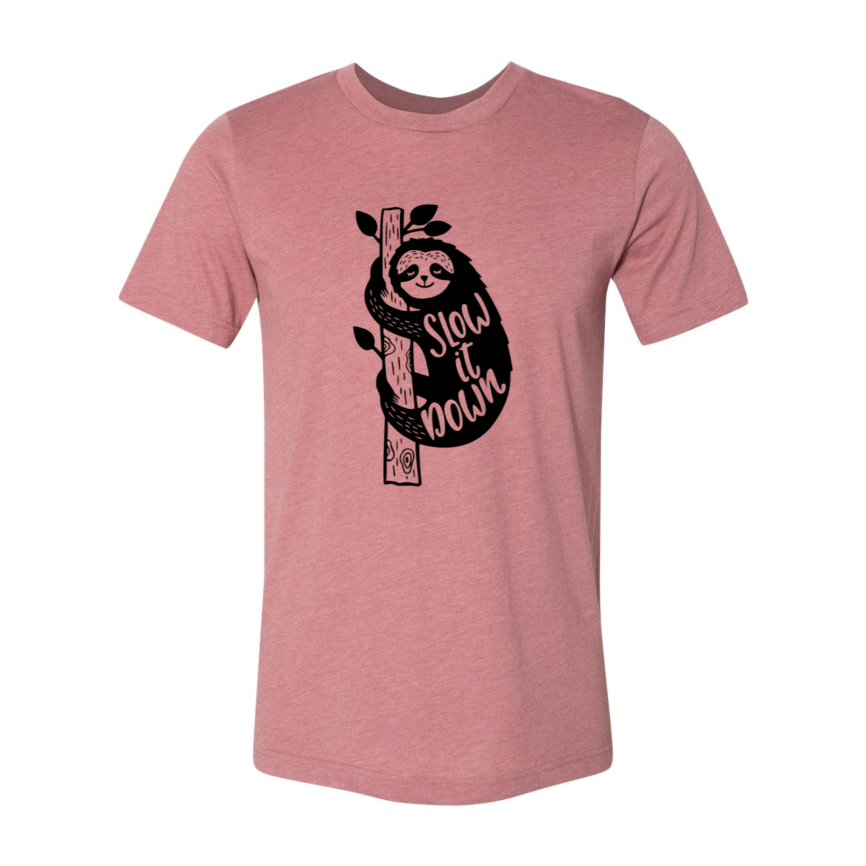 DT0173 Slow It Down Shirt in various colors, showcasing its soft fabric and classic crew neck design.