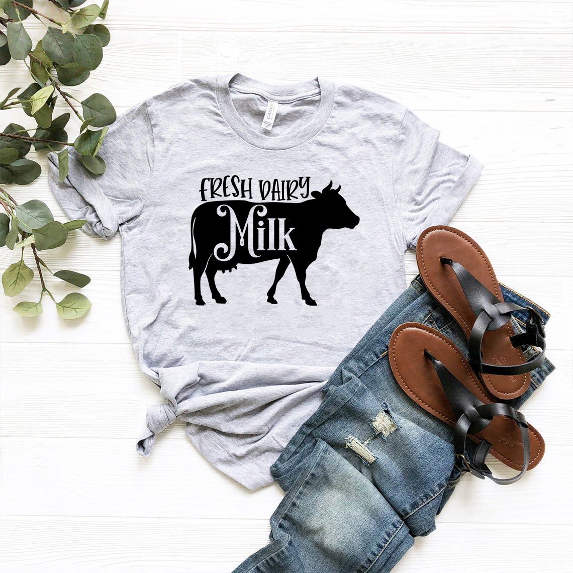 DT0631 Fresh Dairy Milk T-shirt in various colors, showcasing its soft fabric and stylish design.