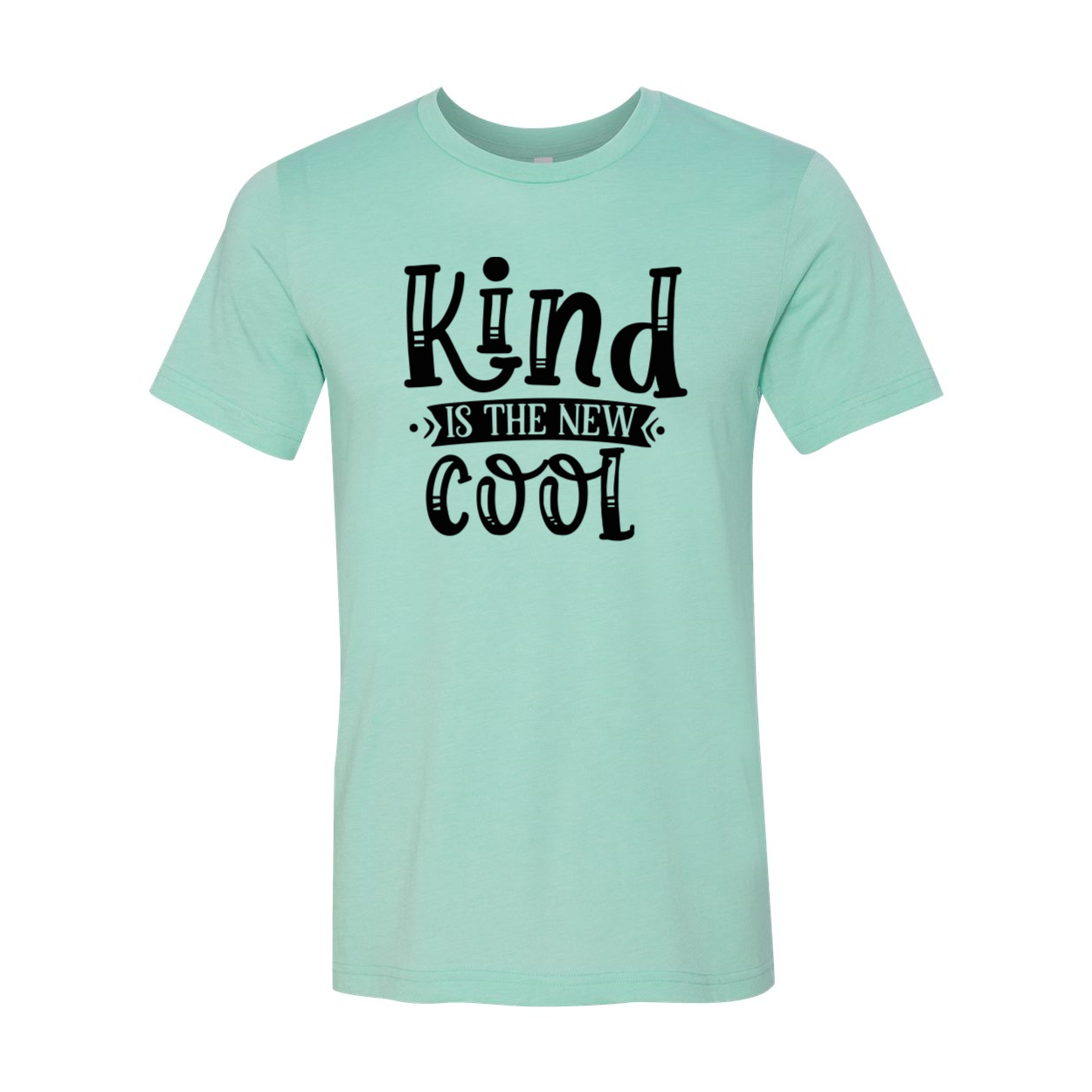 DT0683 Kind is the New Cool unisex T-shirt in various colors, showcasing its soft fabric and modern design.
