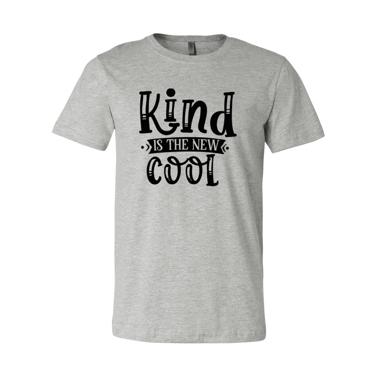 DT0683 Kind is the New Cool unisex T-shirt in various colors, showcasing its soft fabric and modern design.