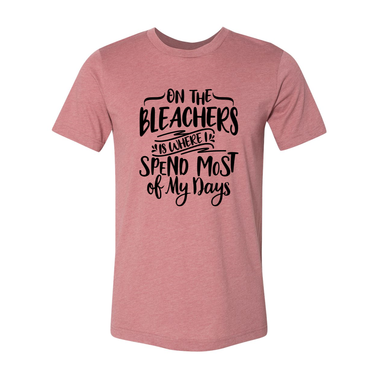 DT0861 On The Bleachers Unisex T-shirt in various colors, showcasing its soft fabric and stylish design.