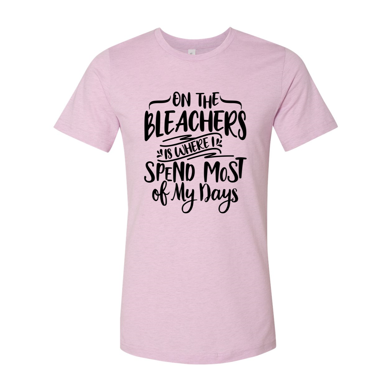 DT0861 On The Bleachers Unisex T-shirt in various colors, showcasing its soft fabric and stylish design.