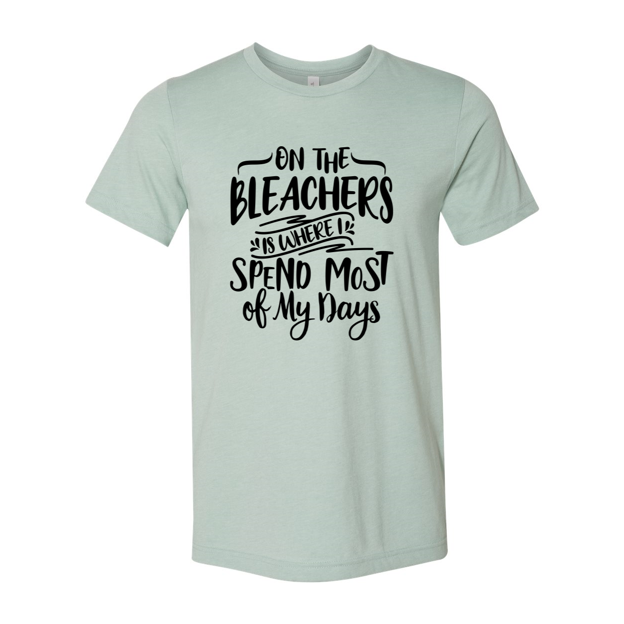 DT0861 On The Bleachers Unisex T-shirt in various colors, showcasing its soft fabric and stylish design.