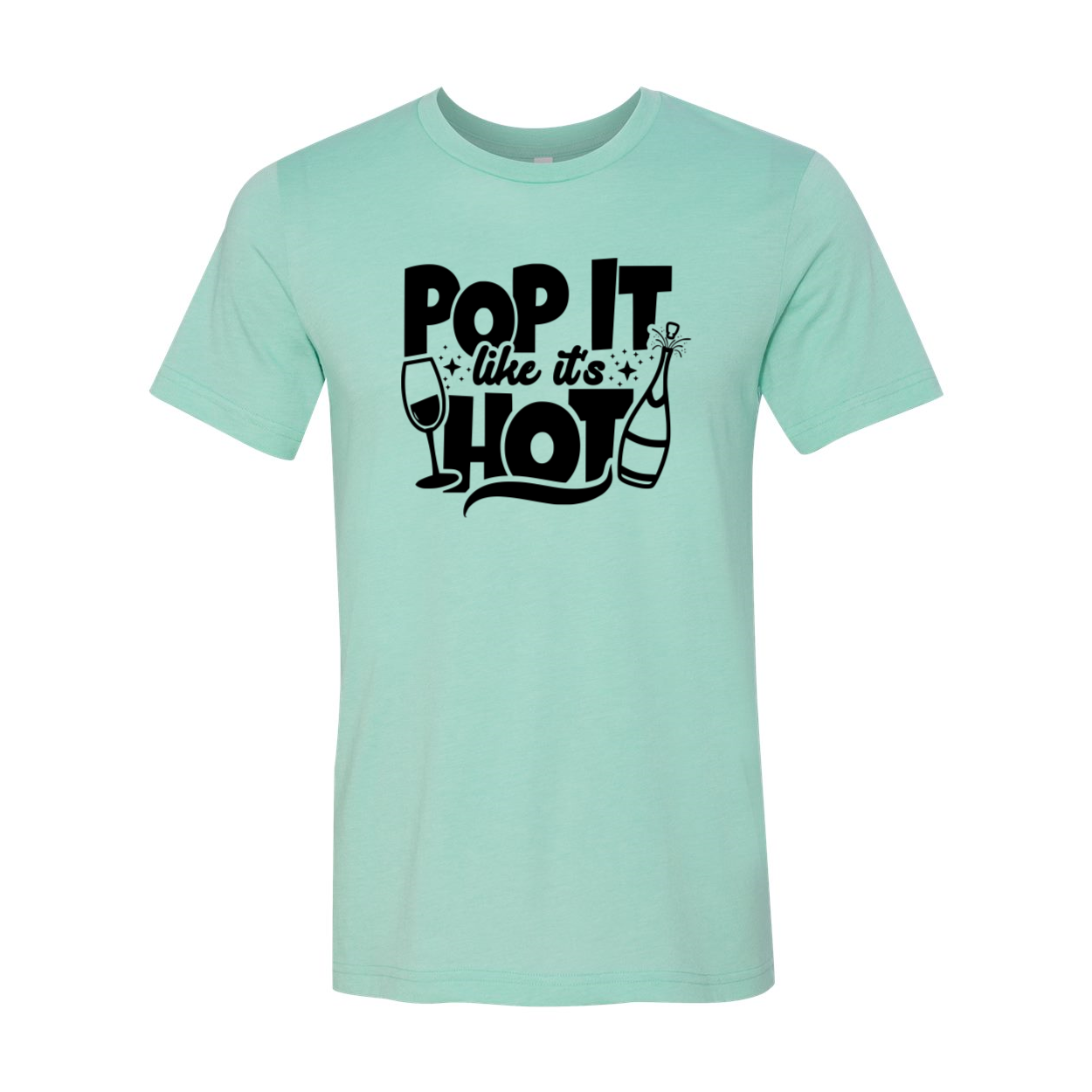 DT0862 Pop It Like Its Hot Shirt in various colors, showcasing its soft fabric and stylish design.