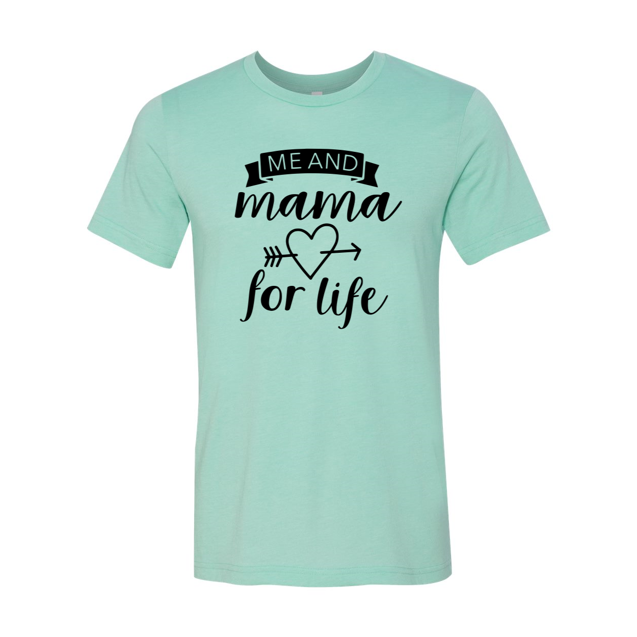 DT0895 Me and Mama for life unisex T-shirt in various colors, showcasing its soft fabric and stylish design.