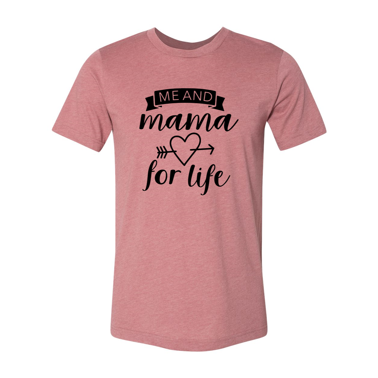 DT0895 Me and Mama for life unisex T-shirt in various colors, showcasing its soft fabric and stylish design.