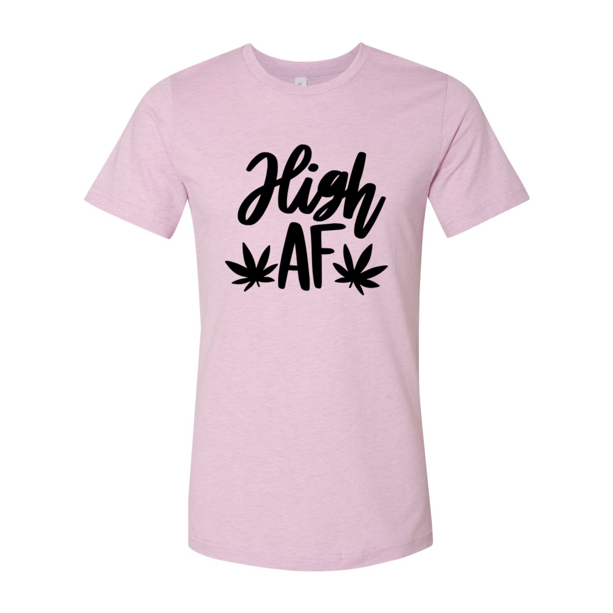 DT0940 High Af Shirt in various colors, showcasing its soft fabric and stylish design.