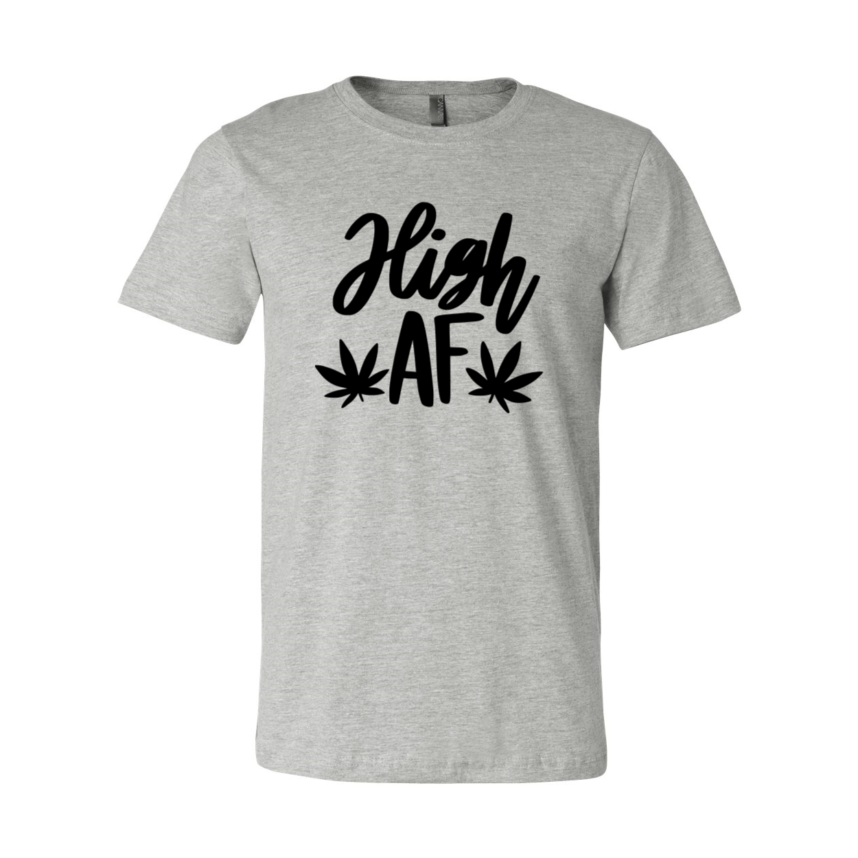 DT0940 High Af Shirt in various colors, showcasing its soft fabric and stylish design.