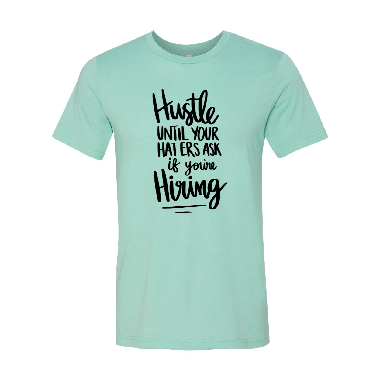 DT0945 Hustle Unisex T-shirt in various colors, showcasing its soft fabric and modern fit.