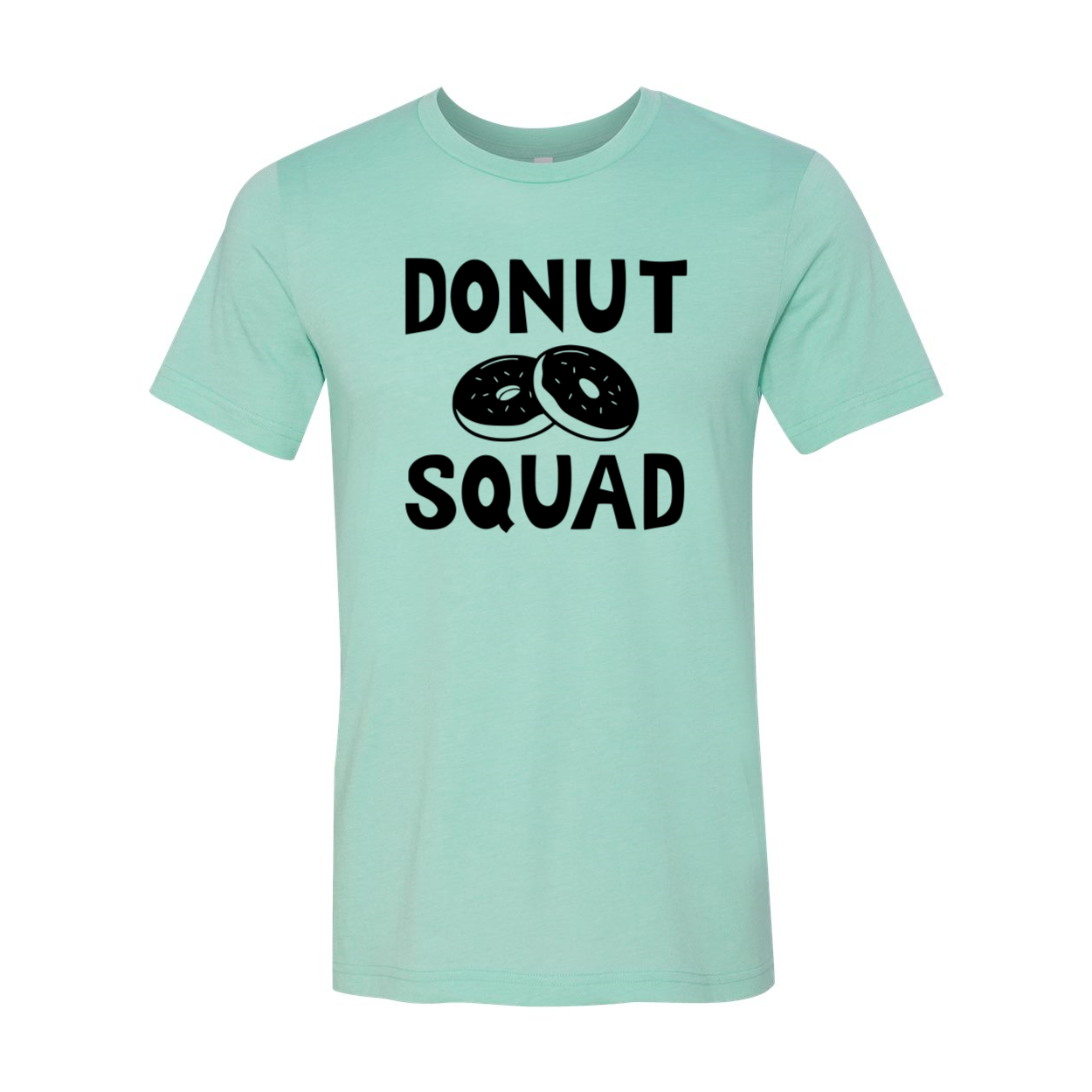 DT0978 Donut Squad Unisex T-shirt in various colors, showcasing its soft fabric and stylish design.