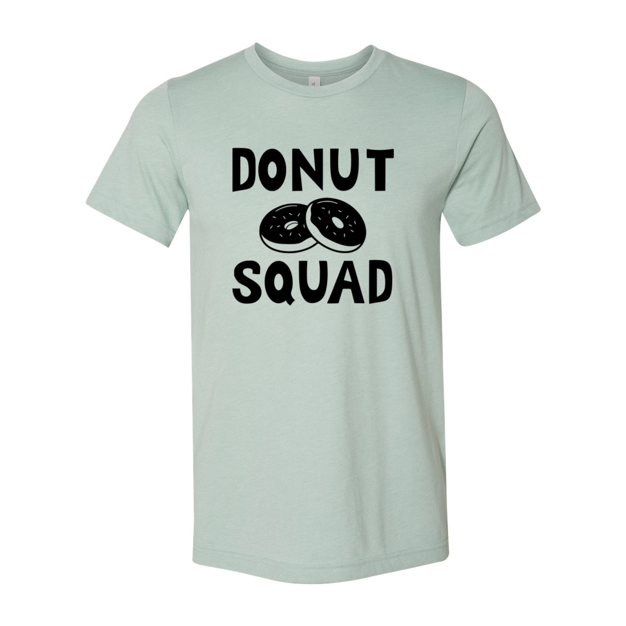 DT0978 Donut Squad Unisex T-shirt in various colors, showcasing its soft fabric and stylish design.