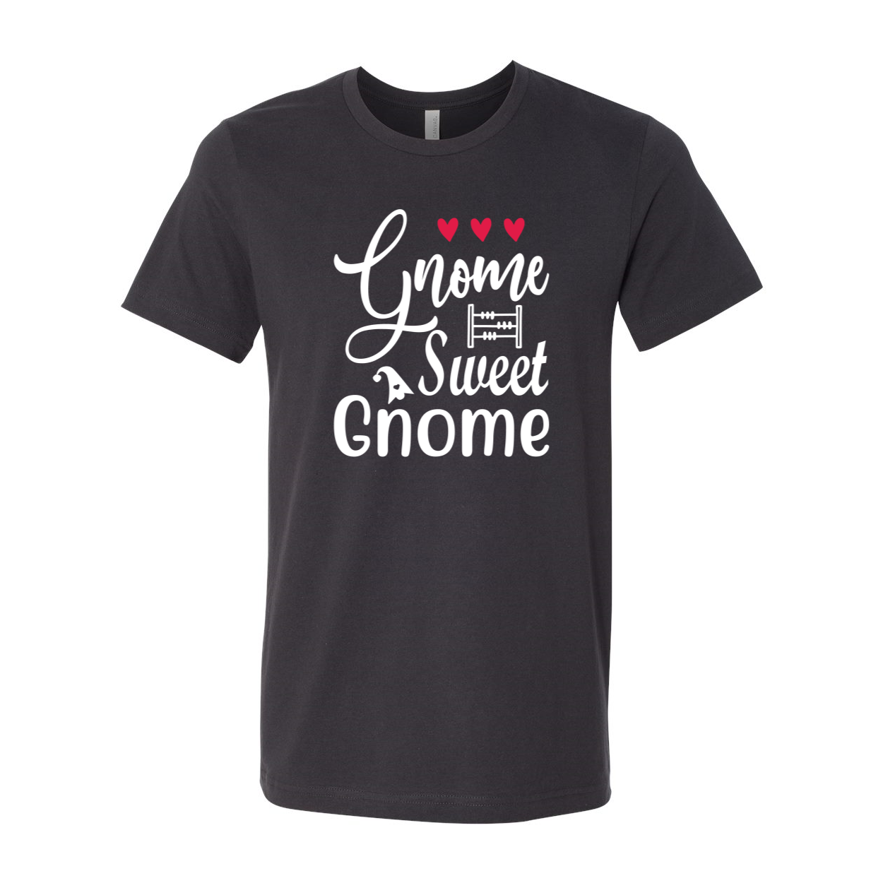 Gnome Sweet Gnome Shirt displayed in various colors, showcasing its comfortable fabric and stylish design.