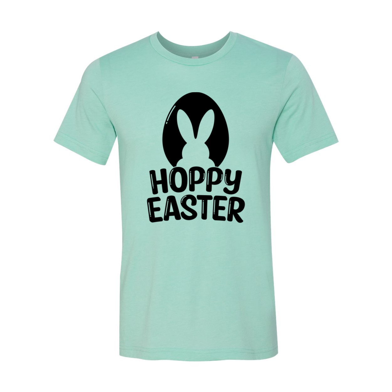 Happy Easter Shirt in various colors, showcasing its soft fabric and stylish design, perfect for celebrating Easter.