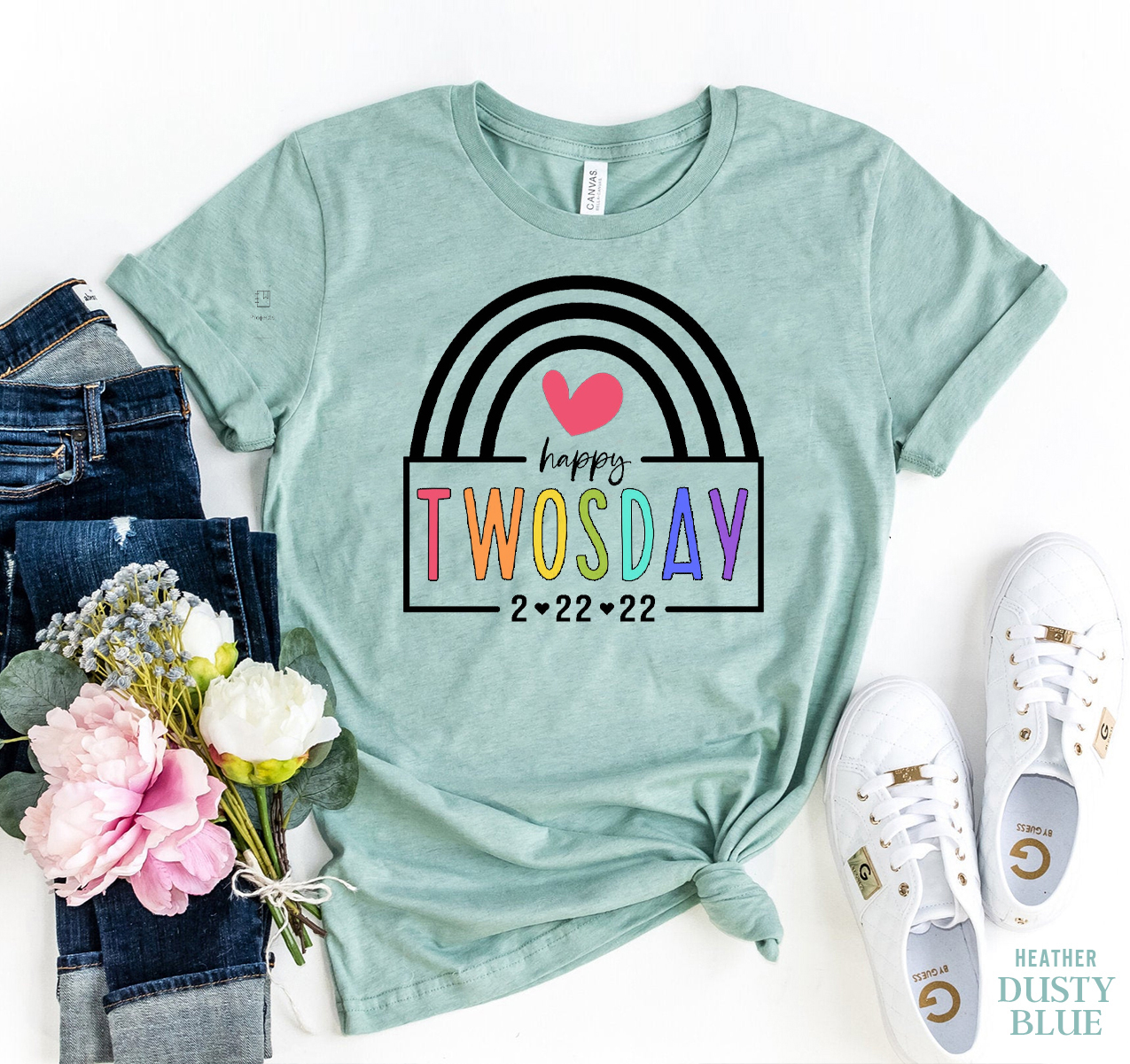 Main Happy Twosday T-shirt image