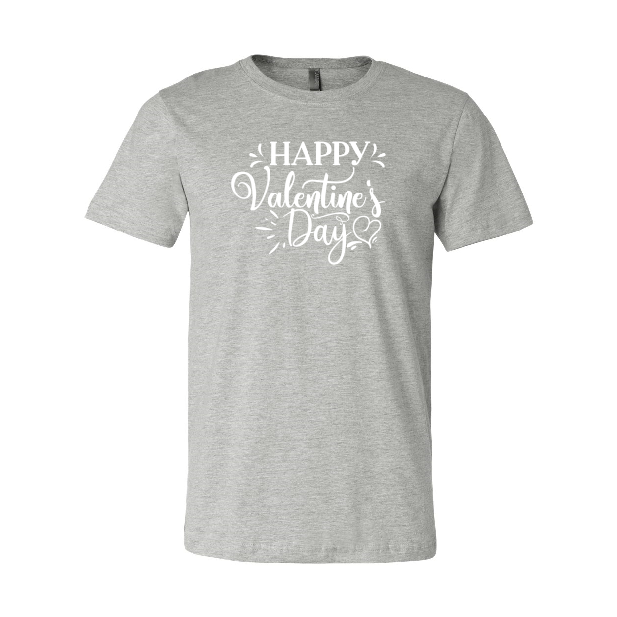 Happy Valentine Day Shirt in various colors, showcasing its soft fabric and stylish design.
