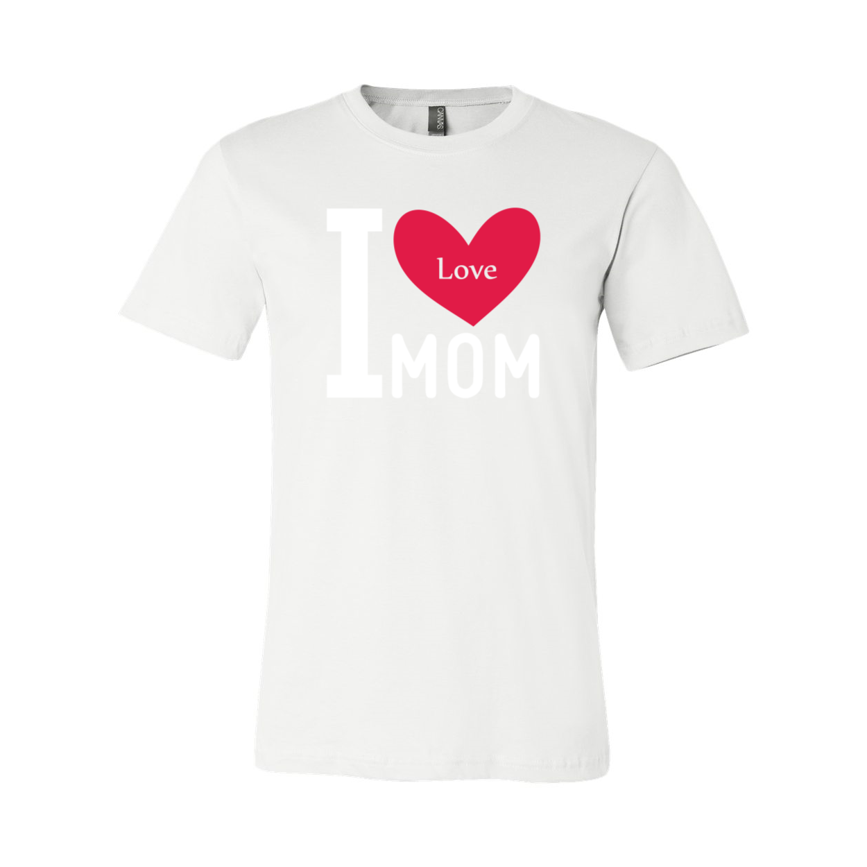 I Love My Mom Shirt in various colors, showcasing its soft fabric and stylish design.
