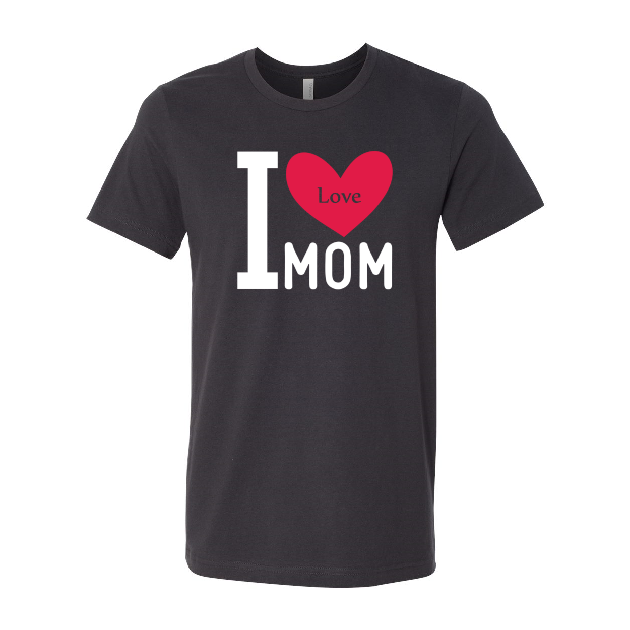 I Love My Mom Shirt in various colors, showcasing its soft fabric and stylish design.